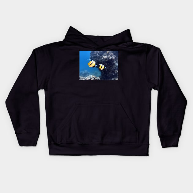 Angelfish Kids Hoodie by likbatonboot